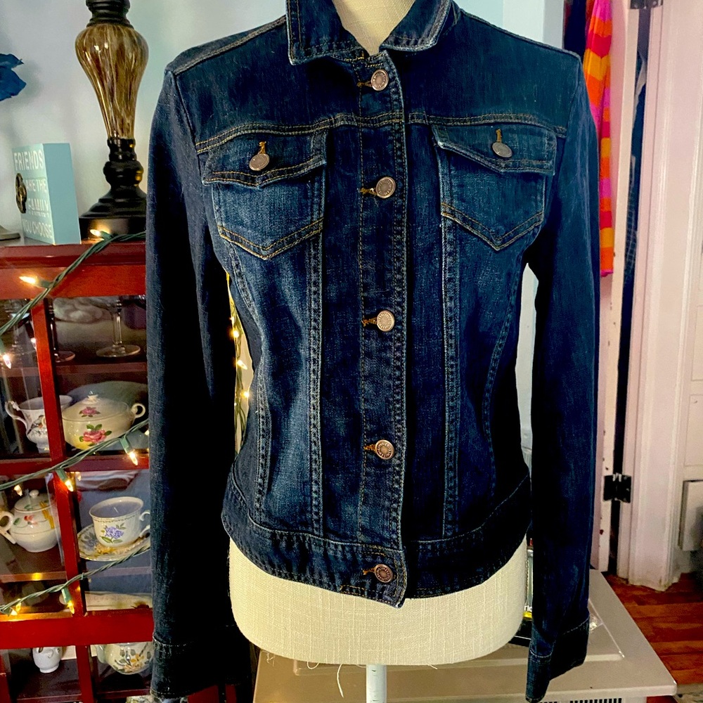 The Limited Out Back Red dark was denim jacket